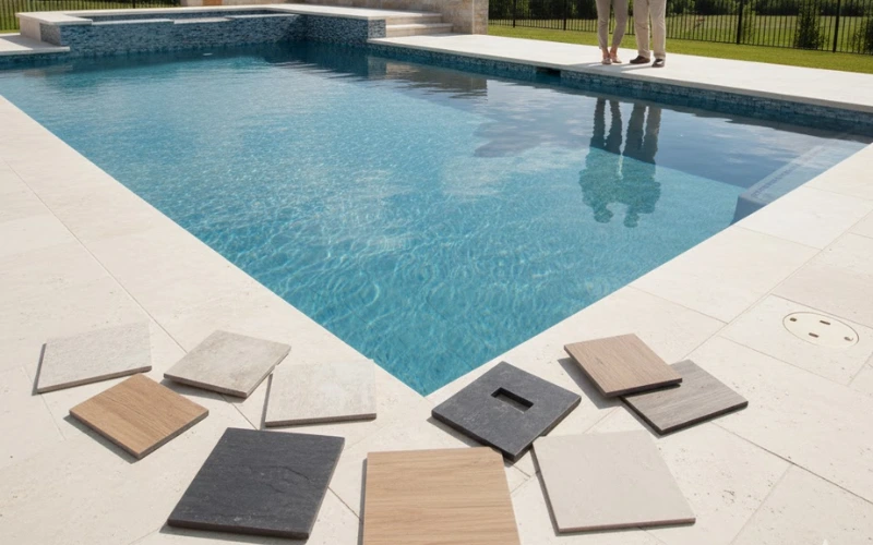 How To Choose Pool Tile And Coping Materials?