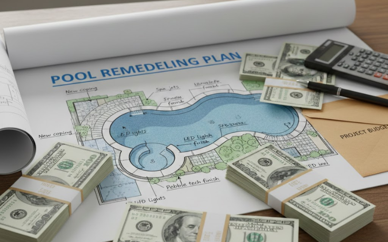 How Much Does A Pool Remodel Cost​ In Texas