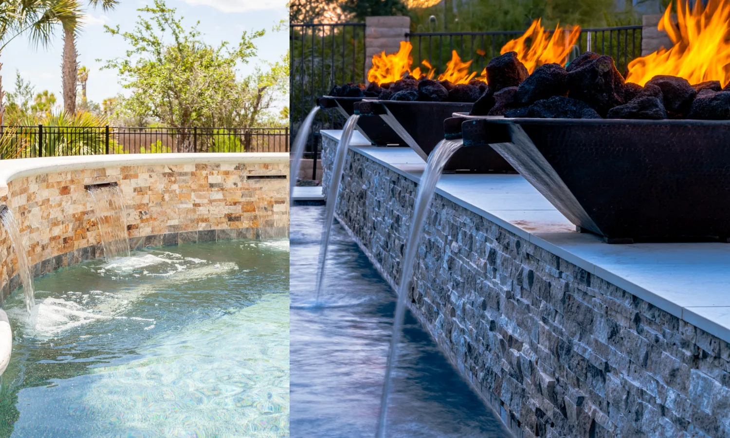 The Best Water Features for a Luxury Pool in North Texas